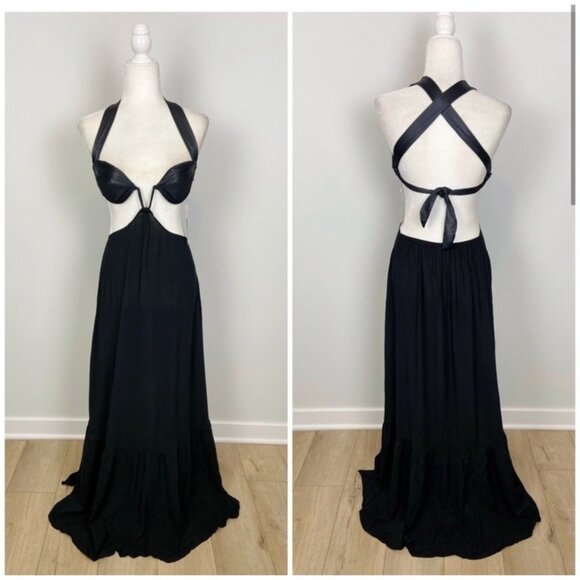 BOAMAR Hanna Long Dress Black - Picture 4 of 6